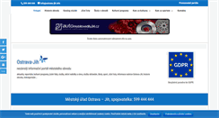 Desktop Screenshot of ostrava-jih.info